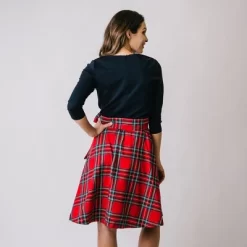 Hope & Henry Womens' French Skater Dress -Style Haven Shop GUEST 33d1e392 bf41 4da9 8f46 cca980740469