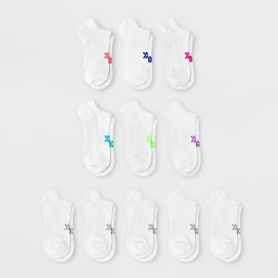 Women's Lightweight 10+1 Bonus Pack No Show Athletic Socks - All In Motion™ 4-10 6 Women's Lightweight 10+1 Bonus Pack No Show Athletic Socks - All In Motion™ 4-10 - Image 4