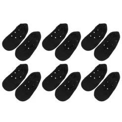 Unique Bargains Women Nylon Cotton Breathable Lace Socks 6 Pairs -Style Haven Shop GUEST 3498476c 5883 4565 bf97 732829eeaf7a