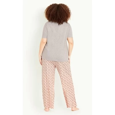 Women's Plus Size Always Sleep Set - Gray | EVANS 3 Women's Plus Size Always Sleep Set - Gray | EVANS