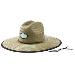 HUK Men's Running Lake Straw Wide Brim Fishing And Beach Hat -Style Haven Shop GUEST 34eda0d4 4b75 4bdd 88a2 9c3b8357fac0
