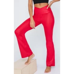 90 Degree By Reflex Interlink High Shine Cire Elastic Free V-Back Flared Leg Yoga Pants -Style Haven Shop GUEST 355c2c58 3c85 45d5 8c99 bbc3f95fc163 1
