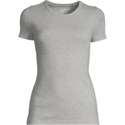 Lands' End Women's Cotton Rib Short Sleeve Crewneck T-shirt 23 Lands' End Women's Cotton Rib Short Sleeve Crewneck T-shirt -Style Haven Shop GUEST 357fa3e7 c9f1 4fb7 aa1e 2fc661b3227e