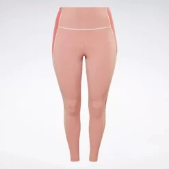 Reebok Lux High-Waisted Colorblock Tights (Plus Size) Womens Athletic Leggings -Style Haven Shop GUEST 35bd4c78 f117 4159 8b7d 22e85cd30558