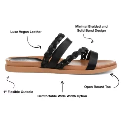 Journee Collection Womens Colette Slide Flat Sandals 21 Journee Collection Womens Colette Slide Flat Sandals -Style Haven Shop GUEST 35cea057 5836 4948 8497 7ff14a10147b