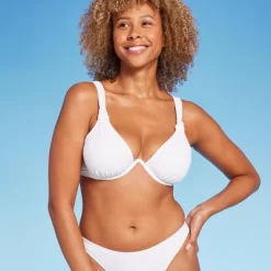 Women's Knot Detail Continuous Underwire Bikini Top - Shade & Shore™ -Style Haven Shop GUEST 37168ff7 492f 4e49 9000 b256d1de978c