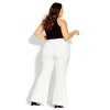 Women's Plus Size Luna Pant - Ivory | CITY CHIC 2 Women's Plus Size Luna Pant - Ivory | CITY CHIC -Style Haven Shop GUEST 37a880b3 8d9e 42ca 8f75 f41d70658a8c