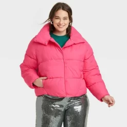 Women's Short Relaxed Puffer Jacket - A New Day™ -Style Haven Shop GUEST 3972a600 6be7 4061 afc1 8790d3c8f178
