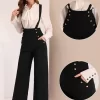 Allegra K Women's Casual Office Adjustable Straps Wide Leg Jumpsuits 2 Allegra K Women's Casual Office Adjustable Straps Wide Leg Jumpsuits -Style Haven Shop GUEST 3a23b48b a17c 406c aa05 59a9a86f4e6f