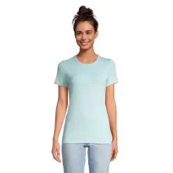 Lands' End Women's Cotton Rib Short Sleeve Crewneck T-shirt 25 Lands' End Women's Cotton Rib Short Sleeve Crewneck T-shirt -Style Haven Shop GUEST 3aa8367b 812b 44e3 bacb da29e66f59d9