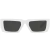 Prada PR 24YS 4615S0 Unisex Rectangle Sunglasses White 55mm -Style Haven Shop GUEST 3bb6bbc6 9825 4f59 9455 8d2f245d052f
