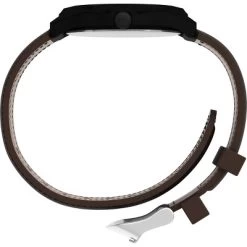 Men's Timex Expedition Field Watch With Leather Strap - Gray/Green/Brown T470129J