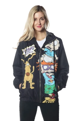 Members Only - Women's Chucky Placement Windbreaker Oversized Jacket 7 Members Only - Women's Chucky Placement Windbreaker Oversized Jacket - Image 5