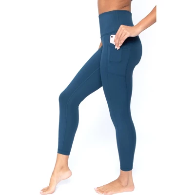 Yogalicious - Women's High Waist Side Pocket 7/8 Ankle Legging 6 Yogalicious - Women's High Waist Side Pocket 7/8 Ankle Legging - Image 4
