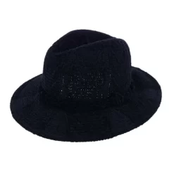 Aquarius Women's Knit Chenille Print Fedora With Braided Hat Band -Style Haven Shop GUEST 3e769cf2 dcf8 4ce0 8a74 0c41fe1c020d