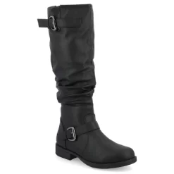 Journee Collection Womens Stormy Stacked Heel Riding Boots -Style Haven Shop GUEST 3f1e571b 5355 4262 bcc8 a1a349556151