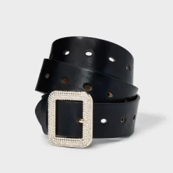 Women's Square Buckle Belt - A New Day™ Black 7 Women's Square Buckle Belt - A New Day™ Black -Style Haven Shop GUEST 3f43de93 5ee0 4c0d b094 447ab48c5c4d