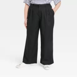 Women's High-Rise Loose Fit Pleated Chino Pants - Universal Thread™ -Style Haven Shop GUEST 3f67c256 b756 4936 8339 90afb0b2fcab