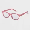 Women's Plastic Square Blue Light Filtering Glasses - A New Day™ Burgundy -Style Haven Shop GUEST 3f7fd0a2 ecba 4492 866a 02f9bf9b47ad