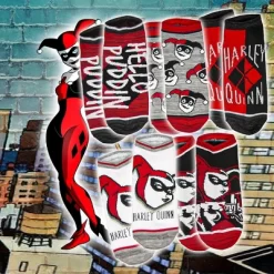 DC Comics Harley Quinn Adult Character Designs 5 Pack Mix And Match Ankle Socks Multicoloured 7 DC Comics Harley Quinn Adult Character Designs 5 Pack Mix And Match Ankle Socks Multicoloured -Style Haven Shop GUEST 40842b66 e82a 4f09 9ab8 435c54ca4dce