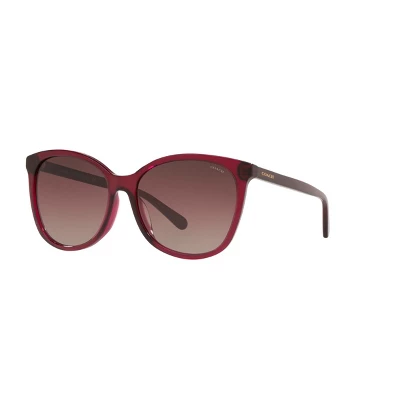 Coach HC8271U 57mm Female Square Sunglasses 10 Coach HC8271U 57mm Female Square Sunglasses - Image 8