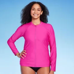 Women's UPF 50 Full Zip Mock Neck Rash Guard - Kona Sol™ -Style Haven Shop GUEST 41ca3abf a746 4149 9030 fb96e69cb446