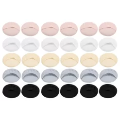 Unique Bargains Soft Fabric Breathable Five Toes Forefoot Pads For Women 5 Colors Black White Pink Gray Beige -Style Haven Shop GUEST 42c7063d b8b1 4c94 be97 78cc9021815c