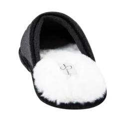 Jessica Simpson Women's Velour Slip-On Moon & Star Embellished Slipper -Style Haven Shop GUEST 43ada18d d840 487c 9934 03372a22833d