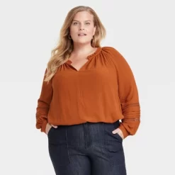 Women's Long Sleeve Lace Blouse - Knox Rose™ -Style Haven Shop GUEST 44492fc9 bedd 41b4 b1dc 1fb344f03658