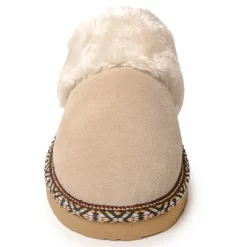 Minnetonka Women's Cerise Slide Slipper