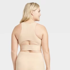 Women's Light Support Brushed Sculpt High-Neck Sports Bra - All In Motion™ 8 Women's Light Support Brushed Sculpt High-Neck Sports Bra - All In Motion™ -Style Haven Shop GUEST 45cfbdd1 c5c7 4d07 886d 052781d9a700