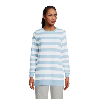 Lands' End Women's Serious Sweats Crewneck Long Sleeve Sweatshirt Tunic 8 Lands' End Women's Serious Sweats Crewneck Long Sleeve Sweatshirt Tunic - Image 6