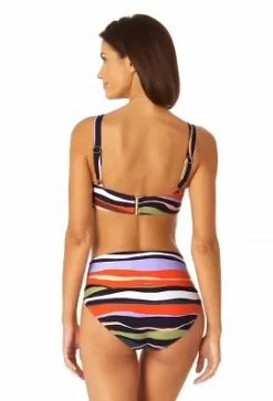 Anne Cole - Women's Ring Strap Strapless Bandeau Swim Top