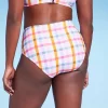 Women's Plaid Medium Coverage High Waist Bikini Bottom - Kona Sol™ Multi -Style Haven Shop GUEST 486b2646 e36b 4e93 944e afa4ba36e2dc