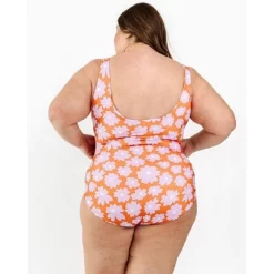 Lime Ricki Women's Daphne Knotted One-Piece -Style Haven Shop GUEST 48f7be0c f919 47f4 ada9 ae8d4b697355