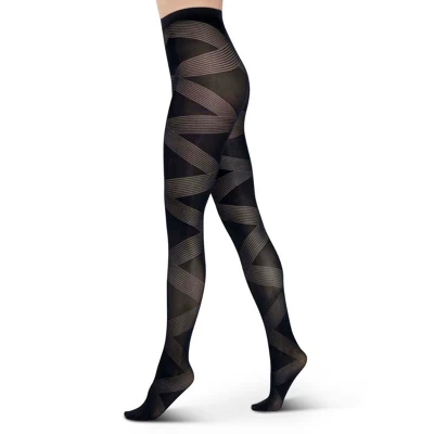 LECHERY Woman's Zig-Zag Tights 6 LECHERY Woman's Zig-Zag Tights - Image 4