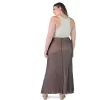 Plus Size Sheer Overlay Elastic Waist Maxi Length Skirt -Style Haven Shop GUEST 4a90fa79 d66b 4e08 8fb1 3ccd729c68b7