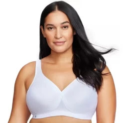 Glamorise Womens MagicLift Seamless Sports Wirefree Bra 1006 White -Style Haven Shop GUEST 4a92695b f174 4afd 9e96 7e42fcb8c4ba