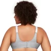 Glamorise Womens Custom Control Sports Wirefree Bra 1166 White/Gray -Style Haven Shop GUEST 4ab0d2e1 da17 4506 aa5b 4592c88446af