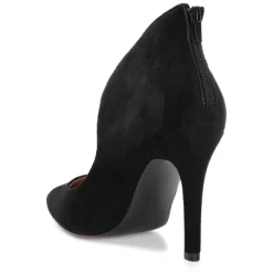 Journee Collection Womens Junniper Back Heel Zip High Stiletto Pointed Toe Pumps -Style Haven Shop GUEST 4af12072 080e 4ae1 9b2a 747b5be163ae