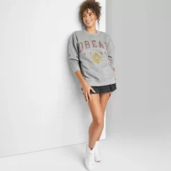 Women's Oversized Dream State Graphic Sweatshirt - Wild Fable™ Heather Gray -Style Haven Shop GUEST 4b8b0ba6 8ea4 4530 b679 6cdd3acd808a
