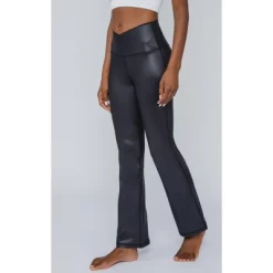 90 Degree By Reflex Interlink High Shine Cire Elastic Free Crossover V-Back Flared Leg Yoga Pants -Style Haven Shop GUEST 4e9566ef 32ab 483a 8c9c d273e29bd805