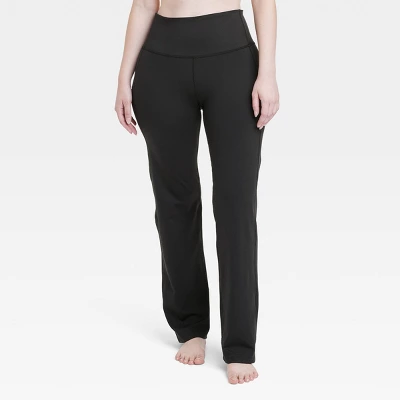 Women's Brushed Sculpt Pocket Straight Leg Pants 31.5" - All In Motion™ 4 Women's Brushed Sculpt Pocket Straight Leg Pants 31.5" - All In Motion™ - Image 2