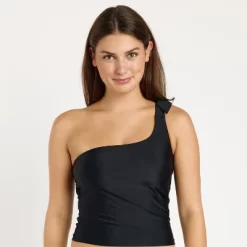 Calypsa Womens Layla Crop Swim Top