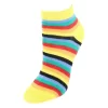 CTM Women's Multi-Color Striped Low Cut Socks (6 Pack) -Style Haven Shop GUEST 52b8f068 2a37 44ca a507 fced5c5b183c