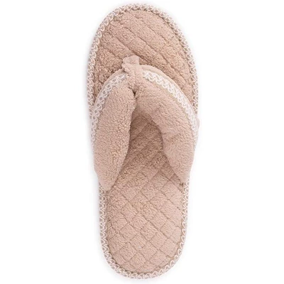 MUK LUKS Women's Darlene Thong Slipper 6 MUK LUKS Women's Darlene Thong Slipper - Image 4