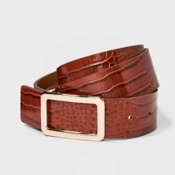 Women's Square Buckle Belt - A New Day™ -Style Haven Shop GUEST 537b8900 36c2 4b12 9518 35b4d6b0ece9
