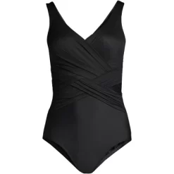 Lands' End Women's Plus Size DD-Cup Slender Tummy Control Chlorine Resistant Wrap One Piece Swimsuit 15 Lands' End Women's Plus Size DD-Cup Slender Tummy Control Chlorine Resistant Wrap One Piece Swimsuit -Style Haven Shop GUEST 53ca2e5b dc97 4eb2 9c2c 6b9b3b2d68f0