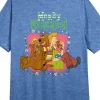 Scooby-Doo Scooby Doo "Merry Munchies" Women's Royal Blue Short Sleeve Sleep Shirt