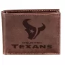 Evergreen Houston Texans Bi-Fold Wallet, Brown